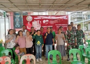 Rayakan Paskah dan HUT Bamag ke-41, Bamag Nunukan Laksanakan Donor Darah dan Sunatan Massal