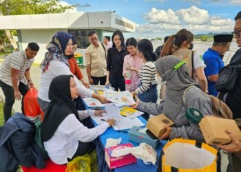Layanan Konsultasi Kekayaan Intelektual dan Bazaar UMKM Meriahkan Teras Kota Samarinda