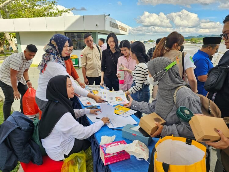 Layanan Konsultasi Kekayaan Intelektual dan Bazaar UMKM Meriahkan Teras Kota Samarinda
