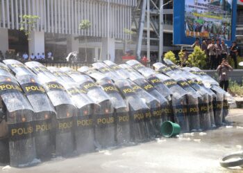 Antisipasi May Day, Polda Kaltara Gelar Latihan Gabungan TNI-Polri dan Pemerintah Provinsi