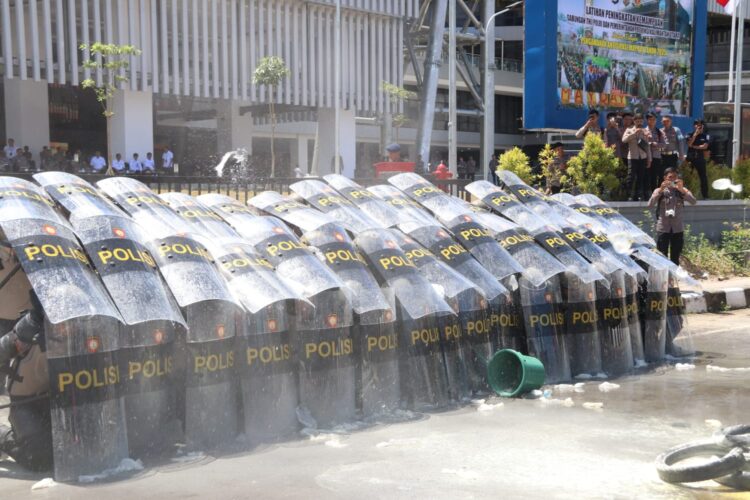 Antisipasi May Day, Polda Kaltara Gelar Latihan Gabungan TNI-Polri dan Pemerintah Provinsi