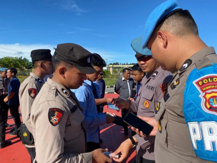 Tingkatkan Disiplin dan Profesionalisme Personel Polri, Bid Propam Polda Kaltara Laksanakan Gaktibplin