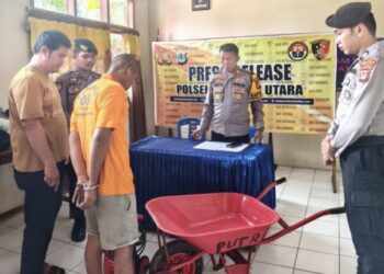 Unit Reskrim Polsek Tarakan Utara Berhasil Ungkap Kasus Pencurian di Kandang Ayam