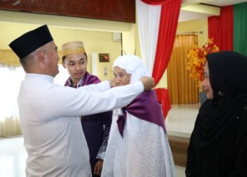 Wali Kota  Melepas 149 Jamaah Calon Haji Kota Tarakan