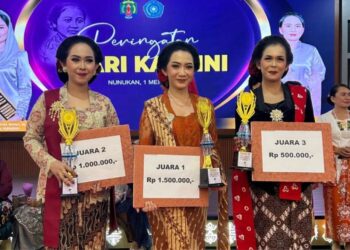 Peringatan Hari Kartini ke-146 di Nunukan Berlangsung Meriah, PIPAS Lapas Nunukan Raih Juara 1 Fashion Show