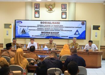 Wali Kota Tarakan Membuka Kegiatan Sosialisasi Peraturan Wali Kota Tarakan Nomor 19 Tahun 2024