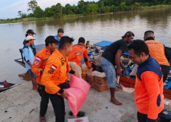 BPBD Nunukan Salurkan Bantuan Tahap Pertama untuk Warga Terdampak Banjir di Sembakung