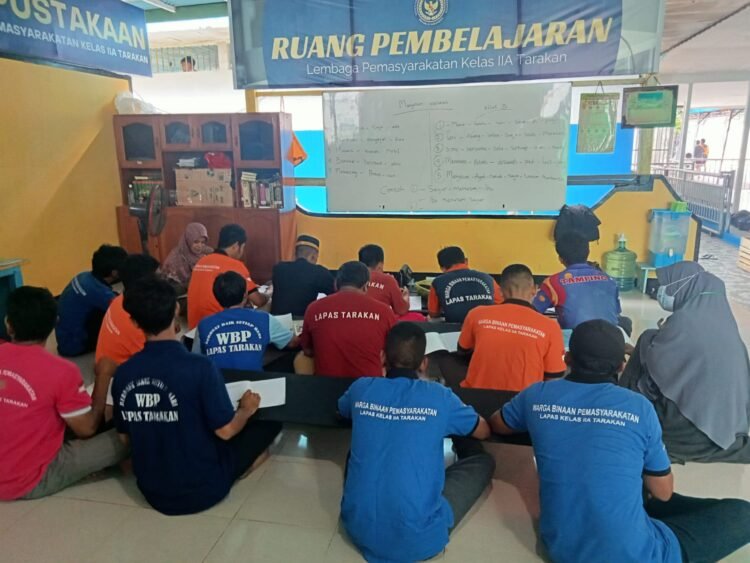 Peringatan Hari Pendidikan Nasional, Lapas Tarakan Tingkatkan Kualitas Pembinaan Intelektual Warga Binaan