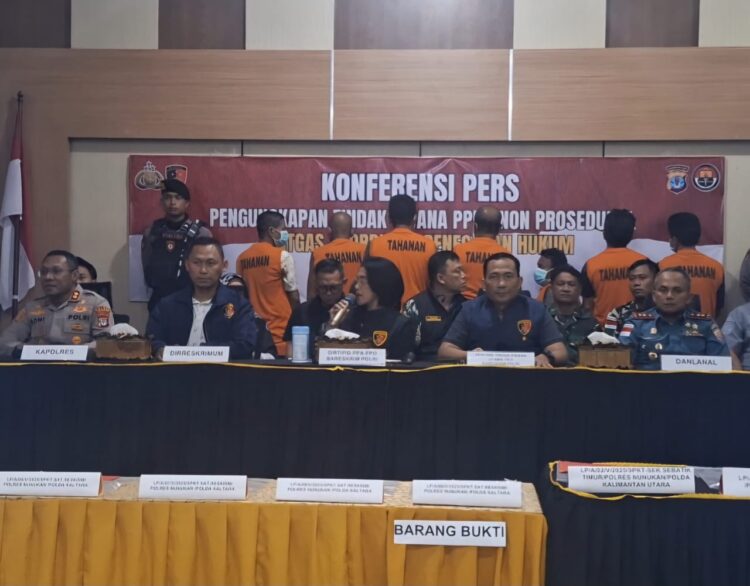 Satgas Ungkap Kasus TPPO di Nunukan, 7 Tersangka Ditangkap, 82 Calon PMI Diselamatkan