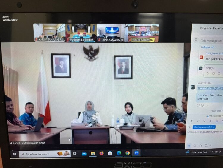 Peringati Hari Kebangkitan Nasional, Kanwil KemenHAM Kaltim Gelar Webinar “Stop Bullying Now”