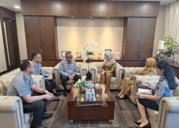 Bangun Sinergitas, Kanwil Kemenkum Kaltim Audiensi ke Pemprov Bahas Pembentukan Koperasi Merah Putih