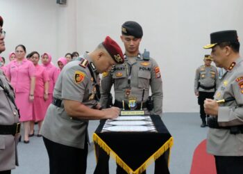 Kapolda Kaltara Pimpin Sertijab Dirreskrimsus Polda Kaltara