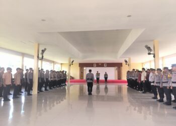 120 Personil Polres Tarakan Siap Laksanakan Pemberantasan Aksi Premanisme