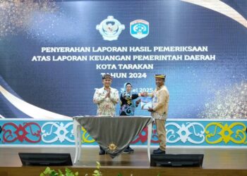 Pemerintah Kota Tarakan Raih Opini WTP 6 Kali Berturut-Turut