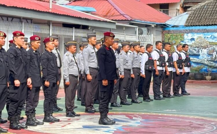 Kalapas Nunukan Mengikuti Deklarasi Komitmen Bersama Bersih dari Peredaran Narkoba dan Alat Komunikasi Ilegal