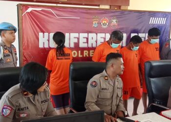 Polres Tarakan Tangkap 4 tersangka Pembuat SIM Palsu