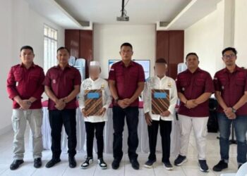 2 Warga Binaan Lansia Lapas Nunukan Mendapakan Pengurangan Masa Hukuman