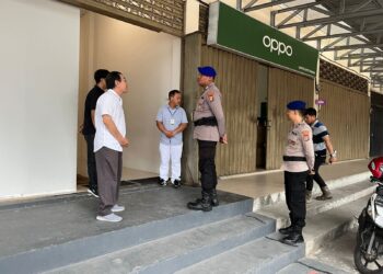 Satpolairud Polres Tarakan Laksanakan Pengamanan di Gereja Mawar Sharon