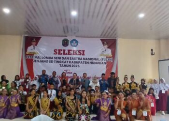 112 Pelajar  Ikuti FLS3N 2025 Tingkat SD di Nunukan, Tunjukan Bakat  dan Semangat kreativitas