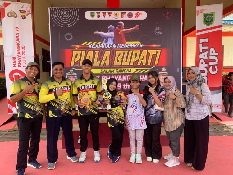 Atlet Menembak Nunukan Raih Medali Emas dan Perak di Kejuaraan Piala Bupati Berau 2025