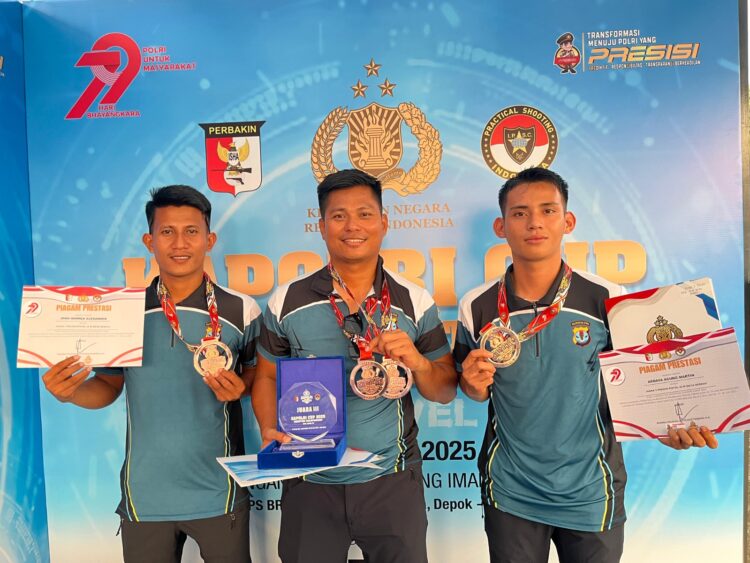 Polda Kaltara Meraih Prestasi di Kejuaraan Menembak Piala Kapolri 2025