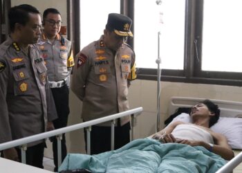 Kapolda Kaltara Kunjungi Mahasiswa Korban Insiden Aksi Unjuk Rasa