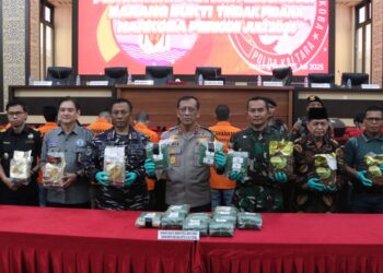 Polda Kaltara Ungkap 4 Kasus Narkoba Selama Periode Juli 2025