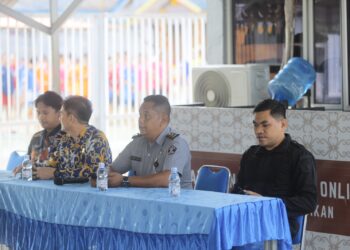 Lapas Tarakan Bersama BNNP Kaltara Gelar Test Urine, Wujudkan Program P4GN