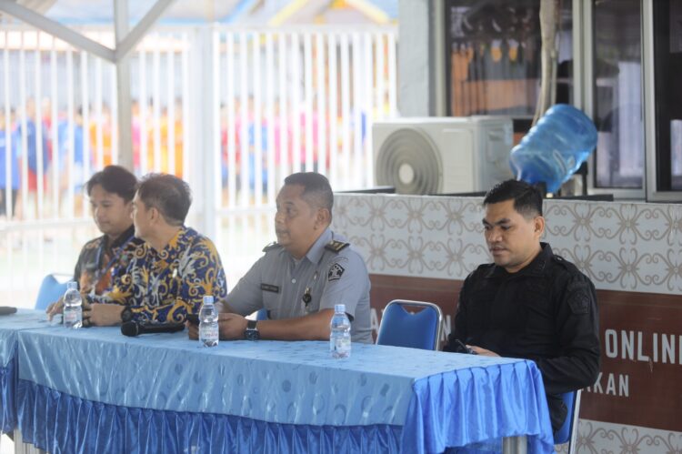 Lapas Tarakan Bersama BNNP Kaltara Gelar Test Urine, Wujudkan Program P4GN