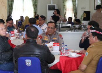 Kapolda Kaltara Sambut Kedatangan Tim Staf Ahli Kemenko Polkam RI di Tarakan