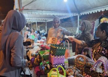 Batik Lulantatibu dan Produk Kreatif Lokal Jadi Daya Tarik di Bazar Nunukan