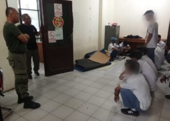 Puluhan Pelajar SMA di Tarakan Diamankan Satpol PP Saat Duduk di Cafe