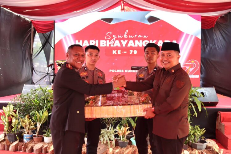 Dedikasi Polres Nunukan Mendapat  Apresiasi dari Ketua Komisi I DPRD Nunukan