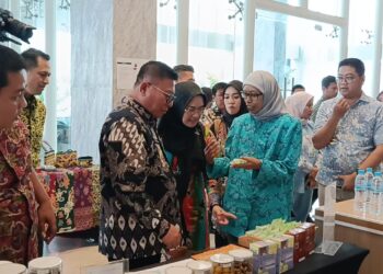 Sinergi Memajukan Ekonomi Lokal dan Perlindungan KI, Kanwil Kemenkum Kaltim Meriahkan Pameran UMKM “Beauty of Samarinda”