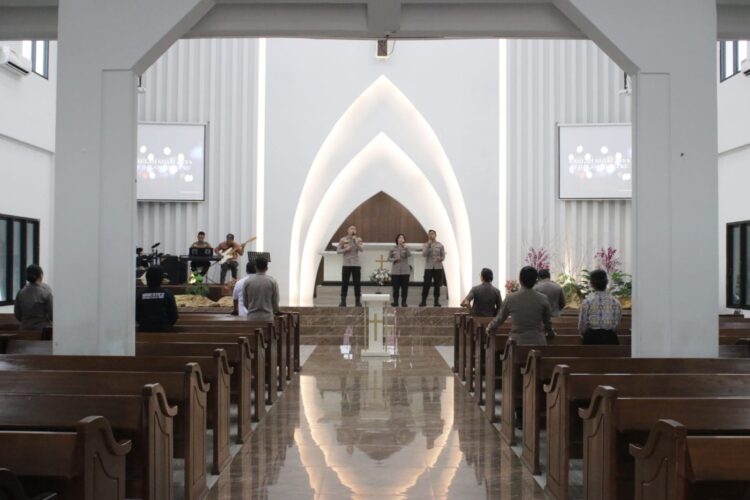 Polda Kaltara Gelar Binrohtal Rutin: Perkuat Mental, Spiritual, dan Karakter Humanis Personel