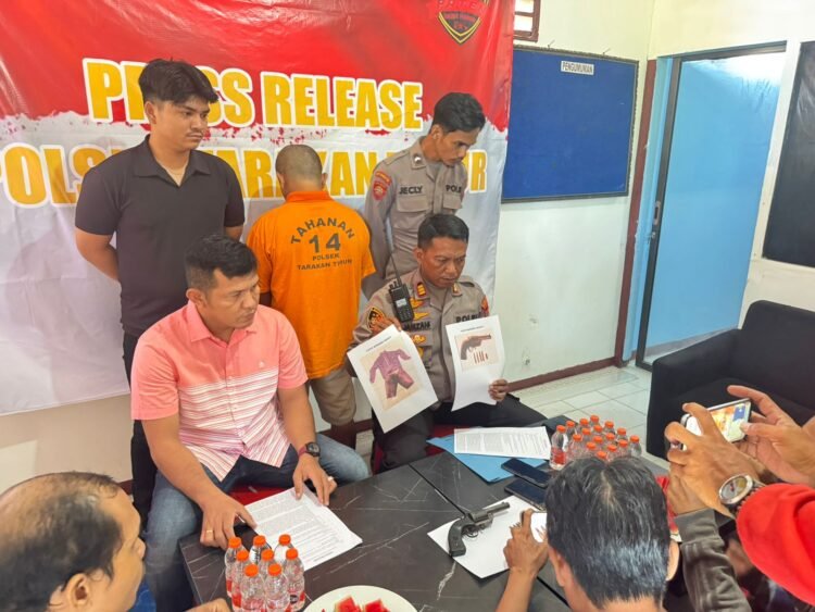 Polsek Tarakan Timur Ungkap Kasus Kepemilikan Senjata Api Rakitan, Satu Orang Diamankan