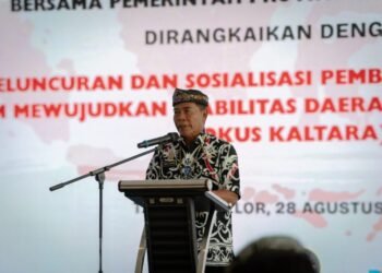 Gubernur Luncurkan Aplikasi POKUS Kaltara, Tingkatkan Silaturahmi Forkopimda dan Ormas