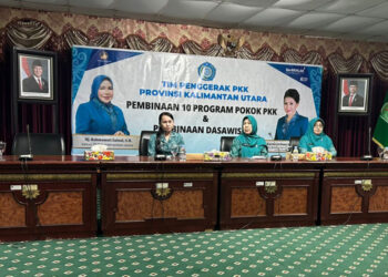 TP PKK Kaltara Gelar Pembinaan 10 Program Pokok PKK dan Dasawisma di Nunukan