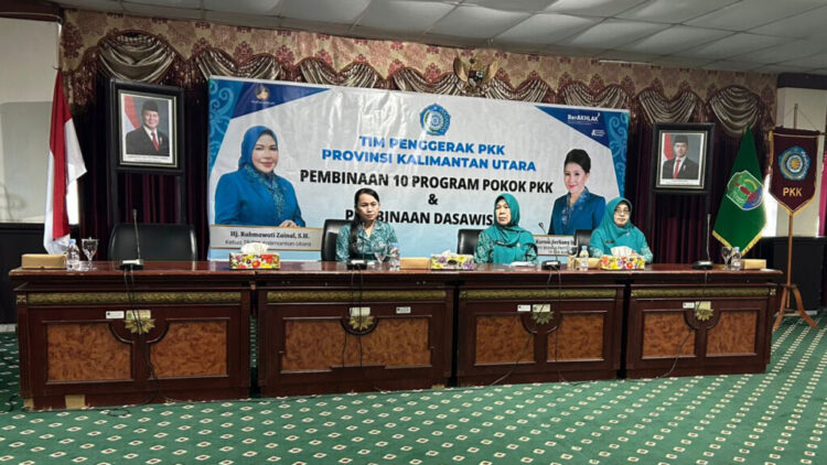 TP PKK Kaltara Gelar Pembinaan 10 Program Pokok PKK dan Dasawisma di Nunukan