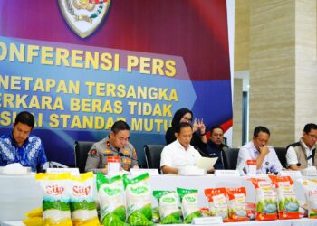 Beras Premium Tak Sesuai Mutu: Satgas Pangan Polri Jerat 3 Pimpinan PT. PIM dengan Pidana Konsumen dan TPPU
