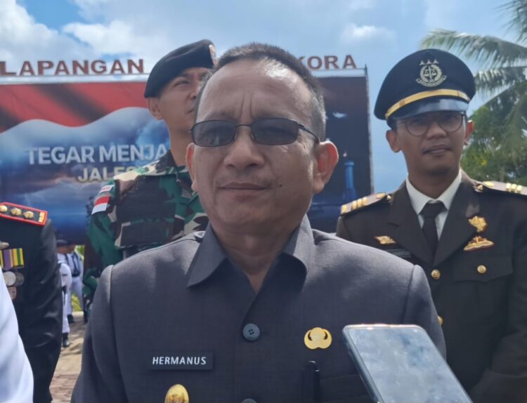 HUT ke-80 TNI AL di Nunukan, Hermanus Ajak Terus Jaga Sinergi untuk Perbatasan