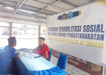 Rehabilitasi Pemasyarakatan Bagi Warga Binaan Bersama BNNP Kaltara, Langkah Lapas Tarakan Perkuat P4GN
