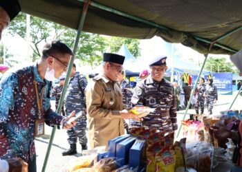 Wakil Wali Kota Tarakan Hadiri Bakti Sosial HUT ke-80 TNI AL
