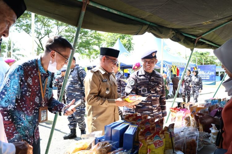 Wakil Wali Kota Tarakan Hadiri Bakti Sosial HUT ke-80 TNI AL