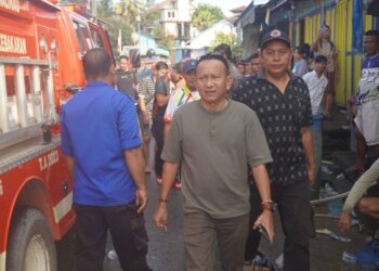 Pasca Kebakaran di Mansalong, Pemkab Nunukan Lakukan Penangan Darurat kepada Para Korban