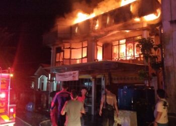 Satu Rumah di Sebatik Ludes Terbakar, Diduga Karena Korsleting Listrik