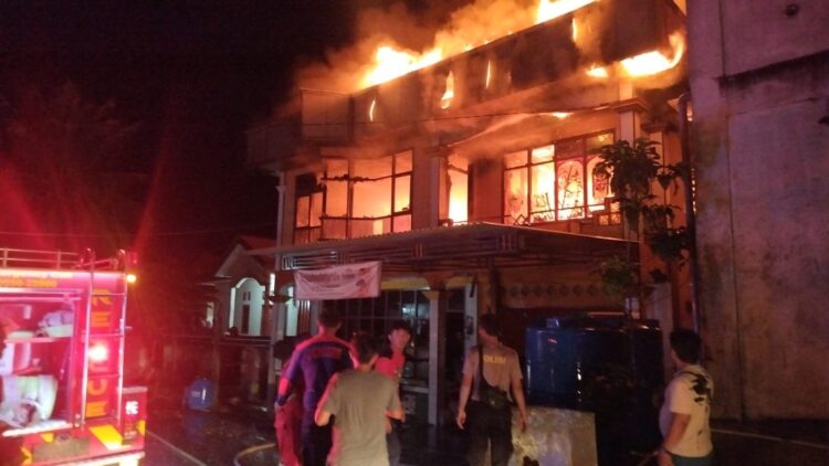 Satu Rumah di Sebatik Ludes Terbakar, Diduga Karena Korsleting Listrik