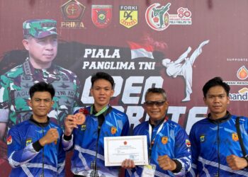 Personel Polda Kaltara Raih Prestasi Gemilang Dalam Kejuaraan Open Karate Piala Panglima TNI Tahun 2025