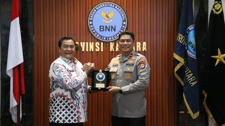 Kapolda Kaltara Kunjungi Kantor BNNP Kaltara, Pererat Sinergi Dalam Pemberantasan Narkotika