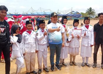 Lomba Gerak Jalan Sukses Digelar LPM Juata Laut, Wali Kota Sampaikan Apresiasi